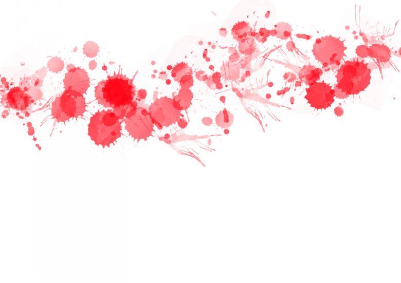 Free stock image of Red Paint Splats created by Prawny