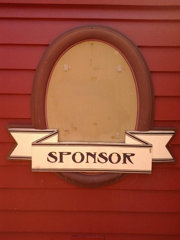 Free stock image of Sponsor Sign created by Mario