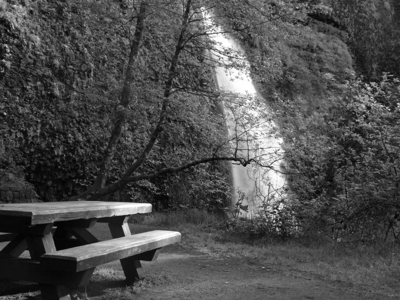 Free stock image of Black and white waterfall created by Soniya Ahuja