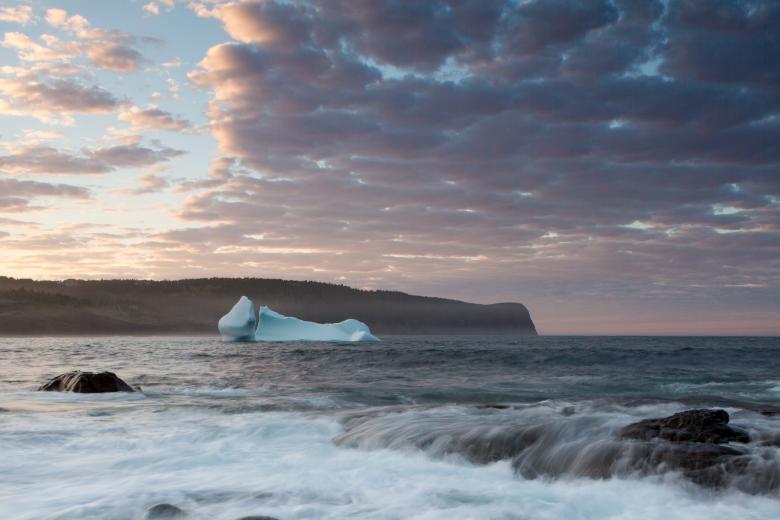Free stock image of Iceberg close to coastline created by Geoffrey Whiteway