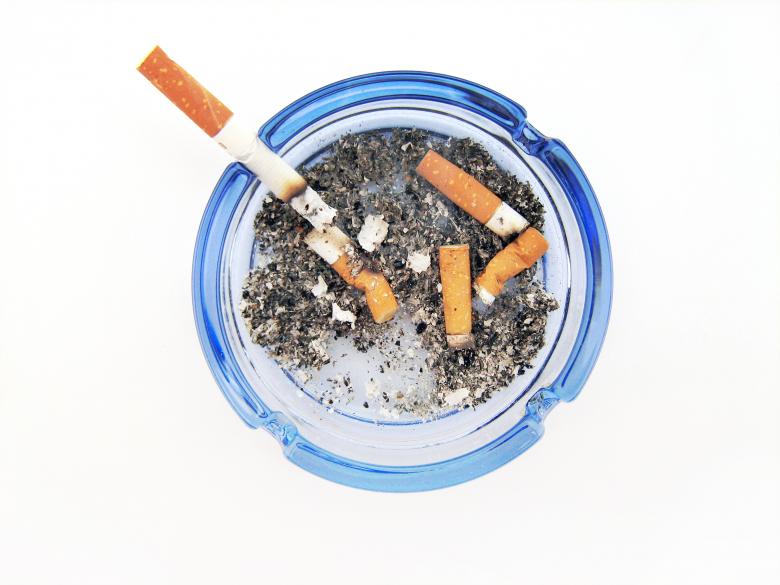 Free stock image of Cigarettes in ashtray created by 2happy