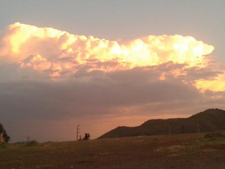 Sunset in Khénifra