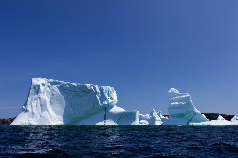 Free stock image of Iceberg at coastline created by Geoffrey Whiteway