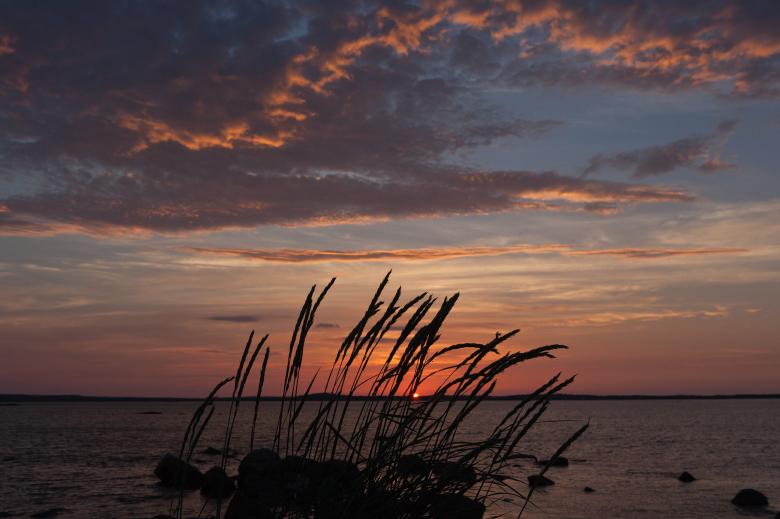 Free stock image of Ocean Sunset created by Geoffrey Whiteway