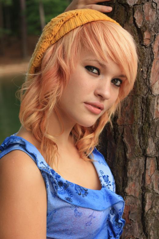 Free stock image of A beautiful young woman posing created by Benjamin Miller