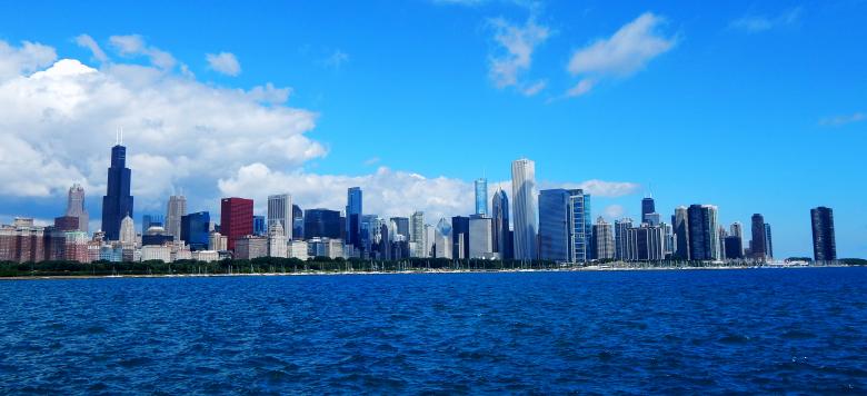 Free stock image of Chicago Skyline created by John C. Thomas