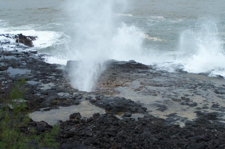 Free stock image of Blow Hole in Hawaii 3 created by delicopsch56