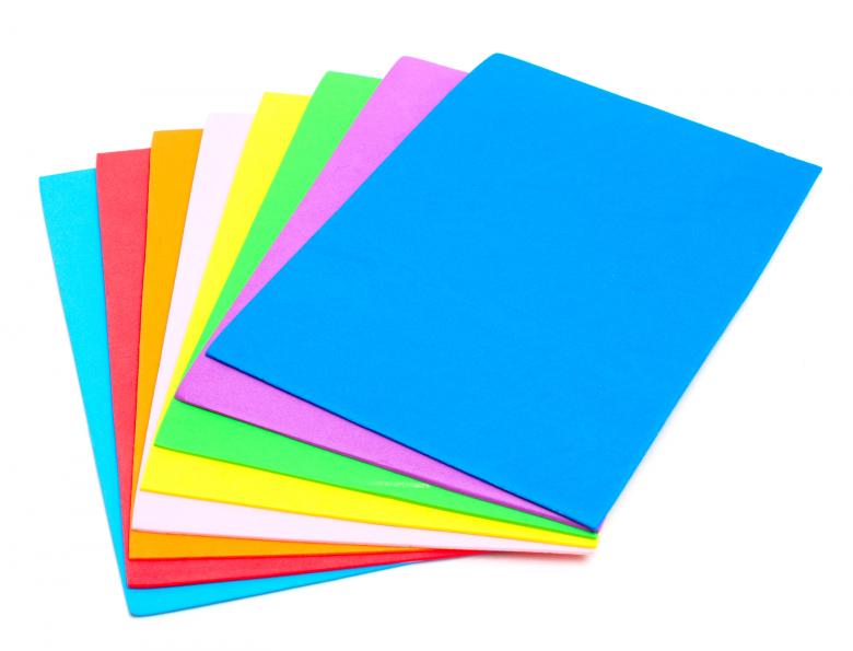 Free stock image of A stack of colored squares created by Benjamin Miller