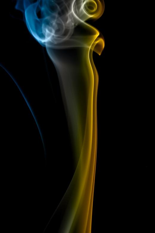 Free stock image of Yellow and Blue Smoke created by 2happy