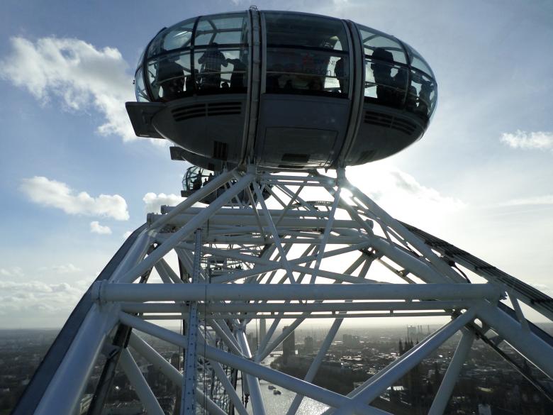 Free stock image of London Eye Capsule created by Mark Gleeson