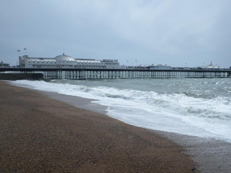 Free stock image of Brighton Beach created by Mark Gleeson