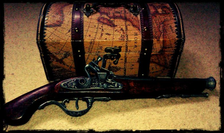 Free stock image of Chest and pistol created by Mark Gleeson