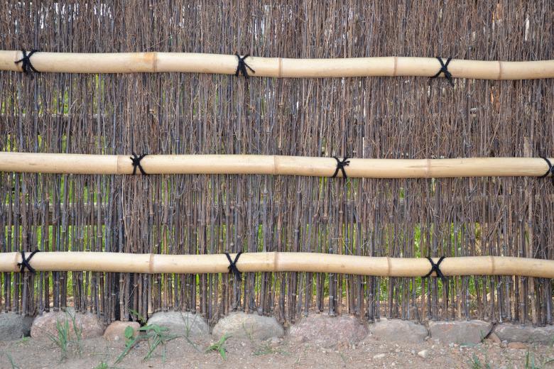 Free stock image of Bamboo fence created by Tomas Adomaitis
