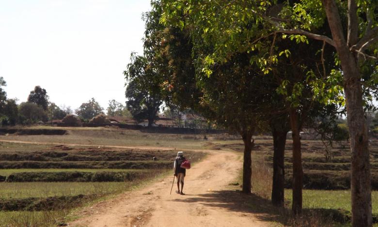 Free stock image of A Old man on unhealed road created by shhekhar kumar