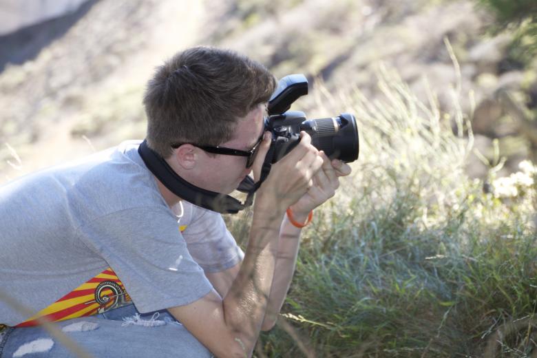 Free stock image of Grandson the photographer created by dana richardson