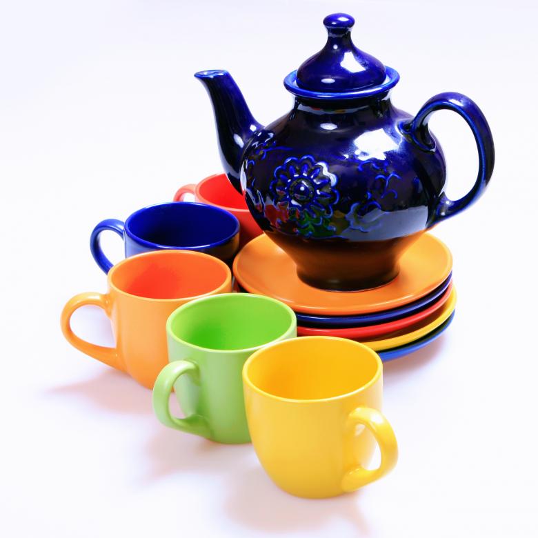 Free stock image of cups and teapot created by 2happy