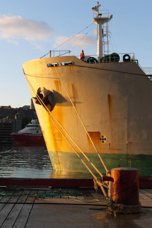 Free stock image of Ship in port created by Geoffrey Whiteway