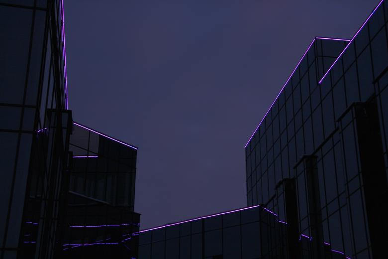 Free stock image of night city lights created by 2happy