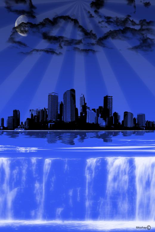 Free stock image of Town Graphic created by iblushay pamela