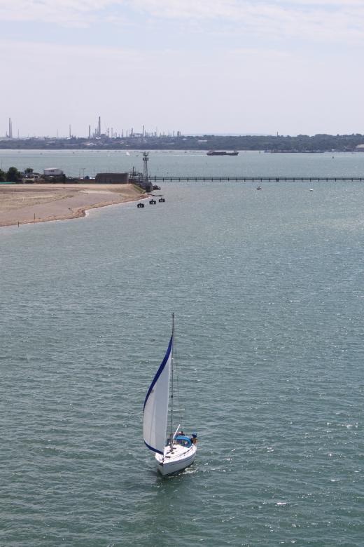 Free stock image of Sailboat created by Wady Galfskiy