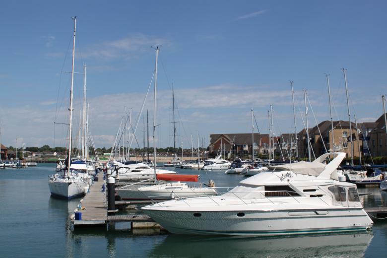 Free stock image of Boats at pier created by Wady Galfskiy