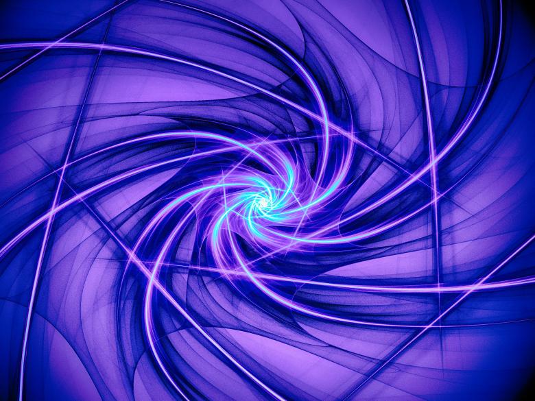 Free stock image of Abstract light spiral created by Alen