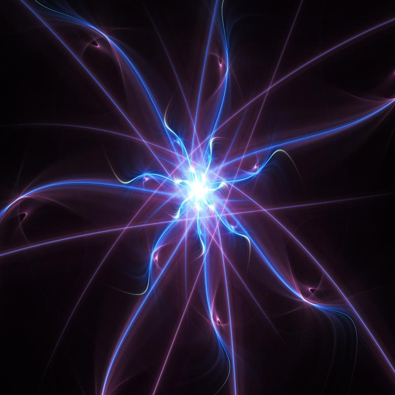 Free stock image of Abstract light spiral created by Alen