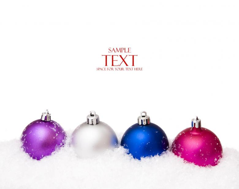 Free stock image of Christmas balls created by 2happy