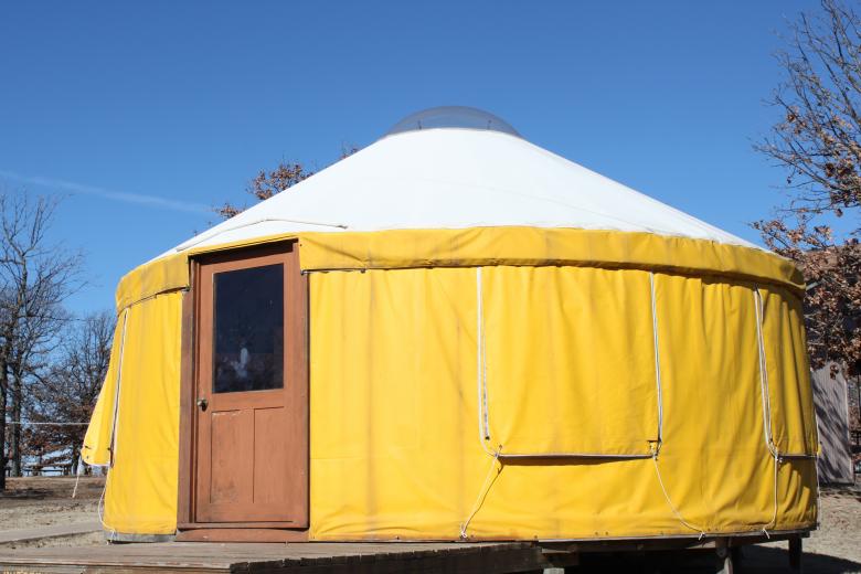 Free stock image of Yellow Camp created by Val Lawless