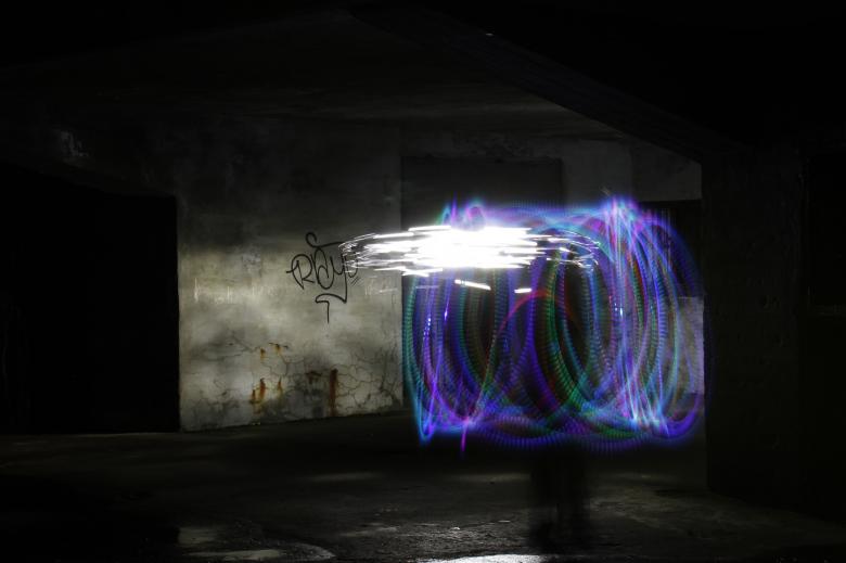 Free stock image of Light painting created by Geoffrey Whiteway