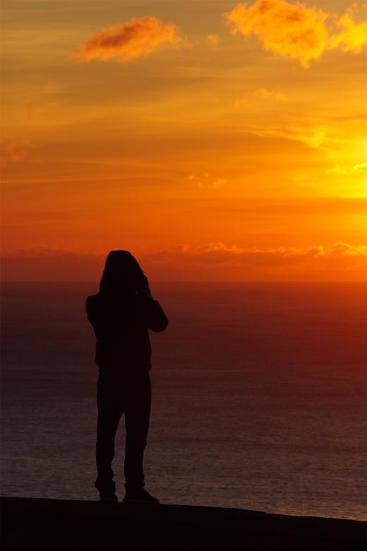 Free stock image of Silhouette at Sunrise created by Geoffrey Whiteway