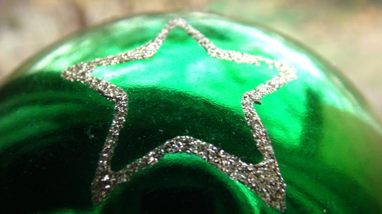 Free stock image of Green Star Christmas Ornament created by Reggie K.
