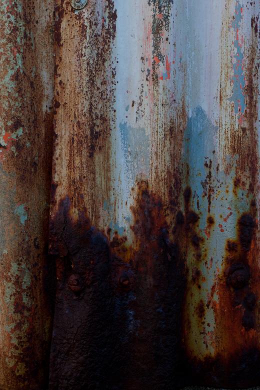 Free stock image of Rusted Corrugated Metal Texture created by Bjorgvin