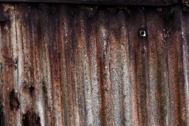 Free stock image of Rusted Corrugated Metal created by Bjorgvin