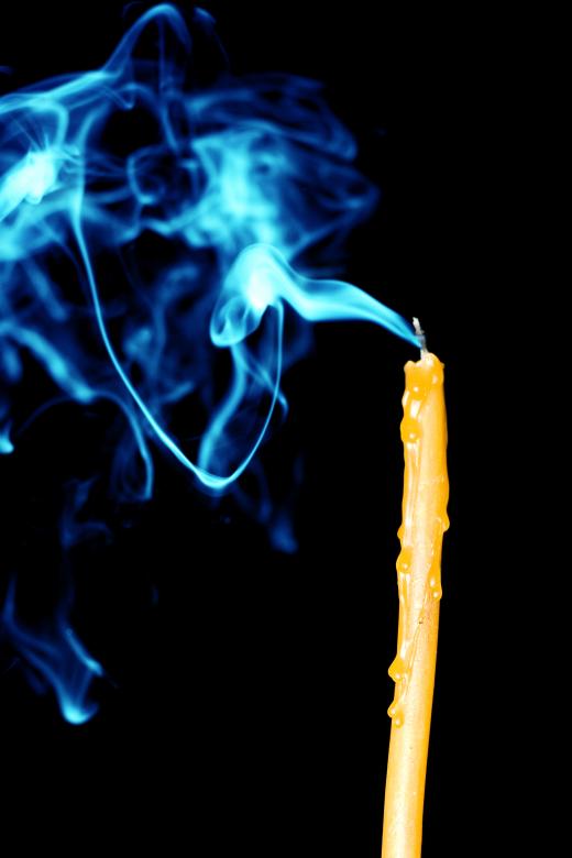 Free stock image of Blue Smoke and Candle created by 2happy