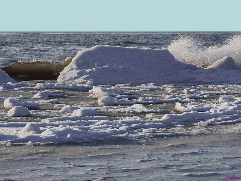 Free stock image of Winter at the sea created by Kazragis