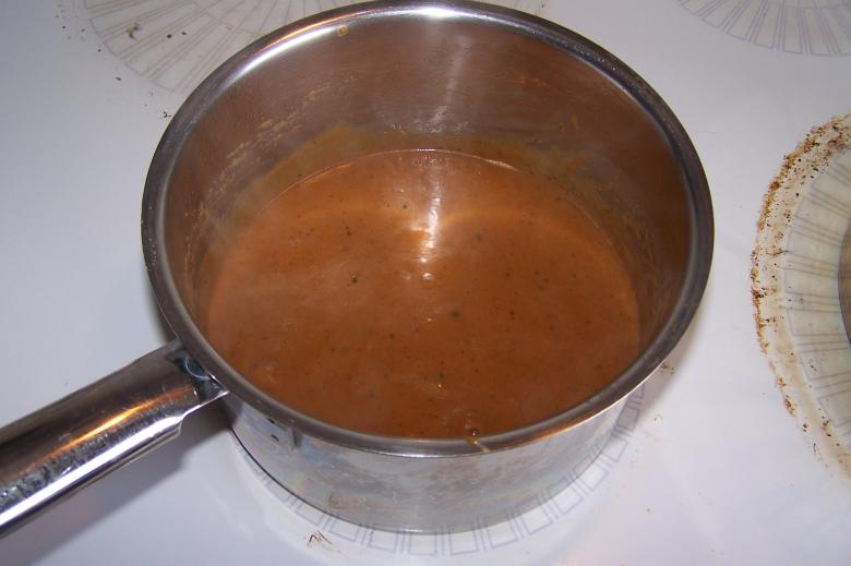 Free stock image of Peppercorn Sauce in Pan created by delicopsch56