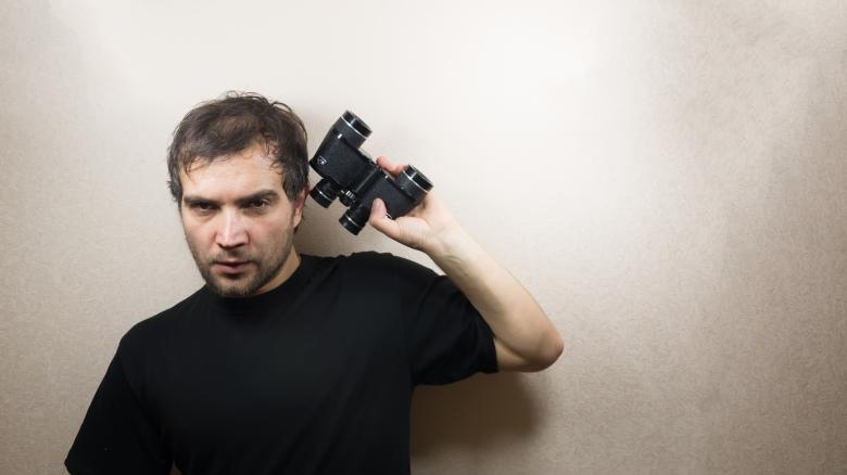 Free stock image of young man with binoculars created by Mudretsov Olexandr