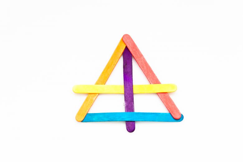 Free stock image of Triangle from Sticks created by Geoffrey Whiteway