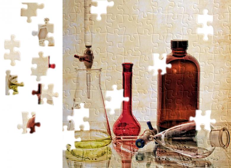 Free stock image of Science Puzzle created by Geoffrey Whiteway