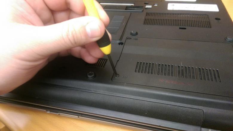 Free stock image of Hand holding a laptop screwdriver created by Jared Davidson