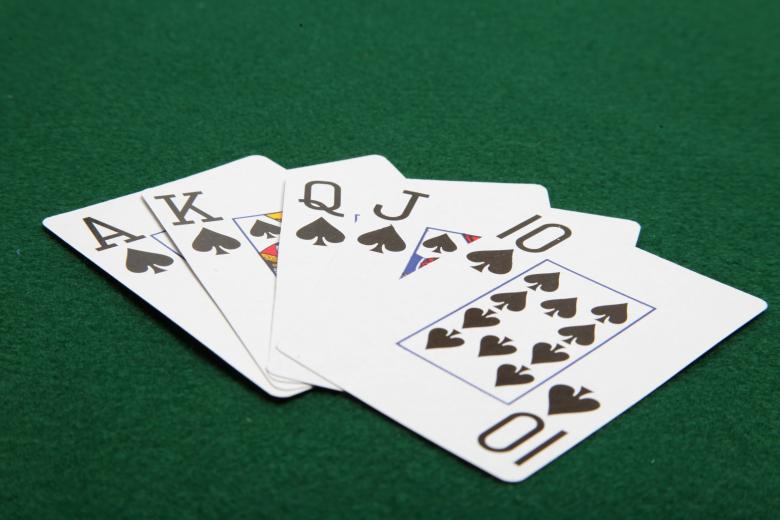 Free stock image of Poker hand -Straight created by Jared Davidson