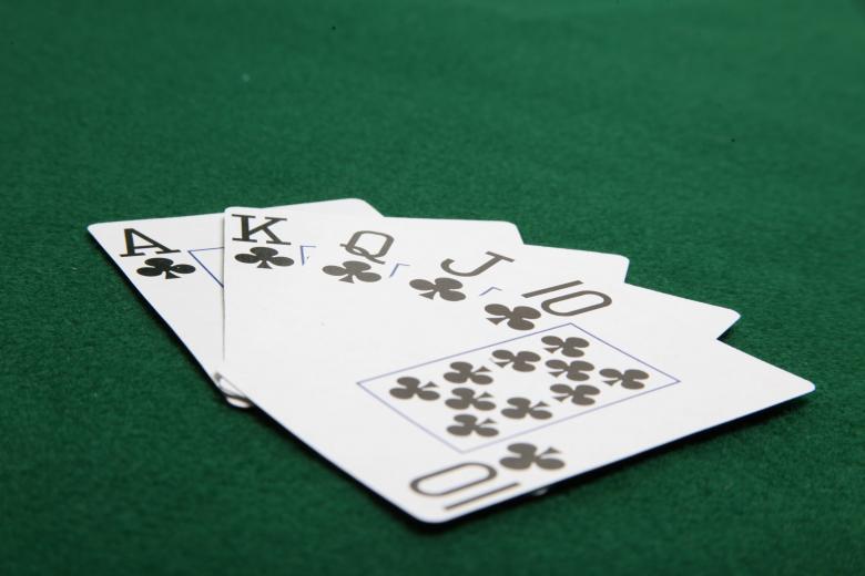 Free stock image of Poker hand -Straight created by Jared Davidson