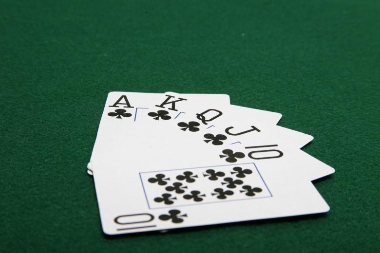 Free stock image of Poker hand -Straight created by Jared Davidson
