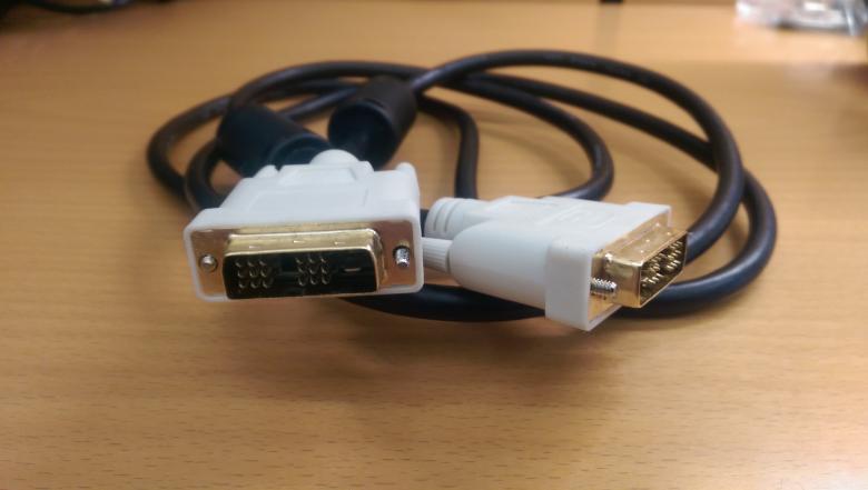 Free stock image of DVI Cable created by Jared Davidson