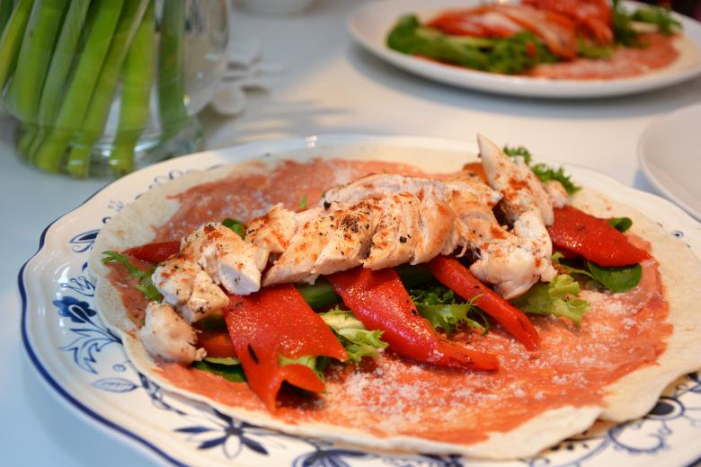 Free stock image of Chicken with vegetables created by Tomas Adomaitis
