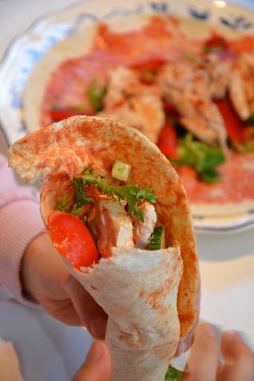 Free stock image of Chicken with vegetables created by Tomas Adomaitis