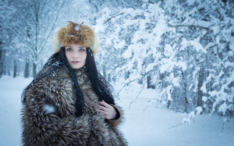 Free stock image of Lenka - Blue Winter created by Frantisek Pech