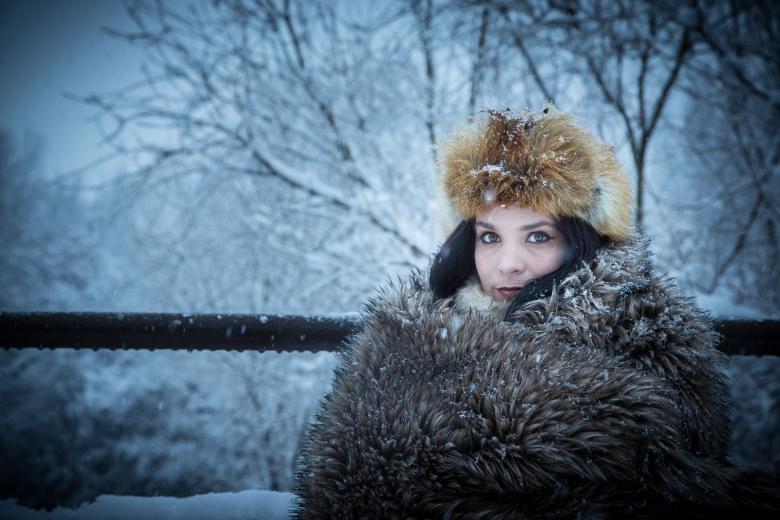 Free stock image of Lenka - Blue Winter created by Frantisek Pech