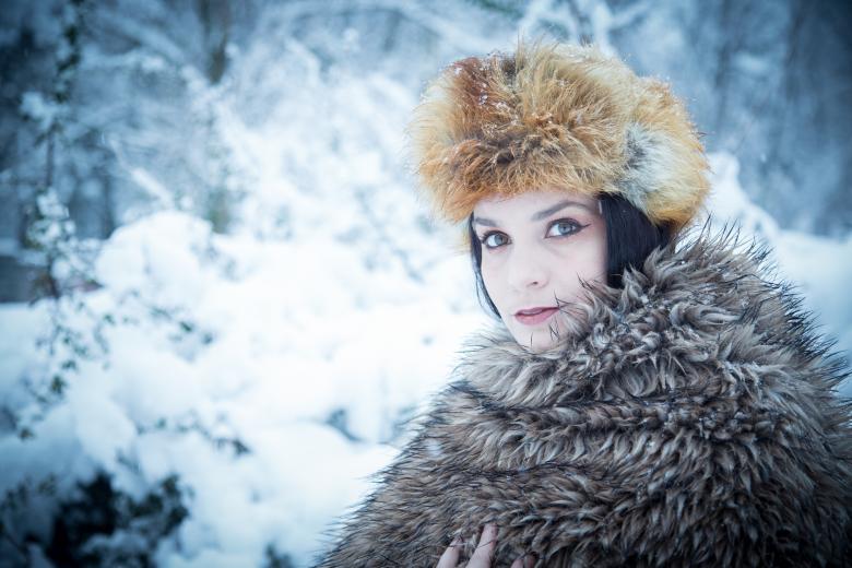 Free stock image of Lenka - Blue Winter created by Frantisek Pech